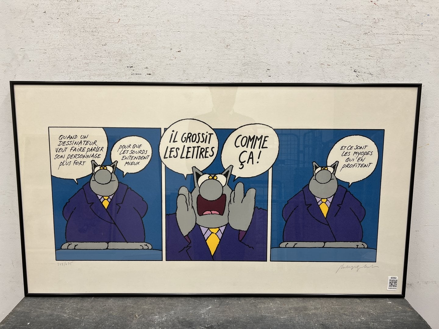 Philippe Geluck | Le Chat (90) | MutualArt