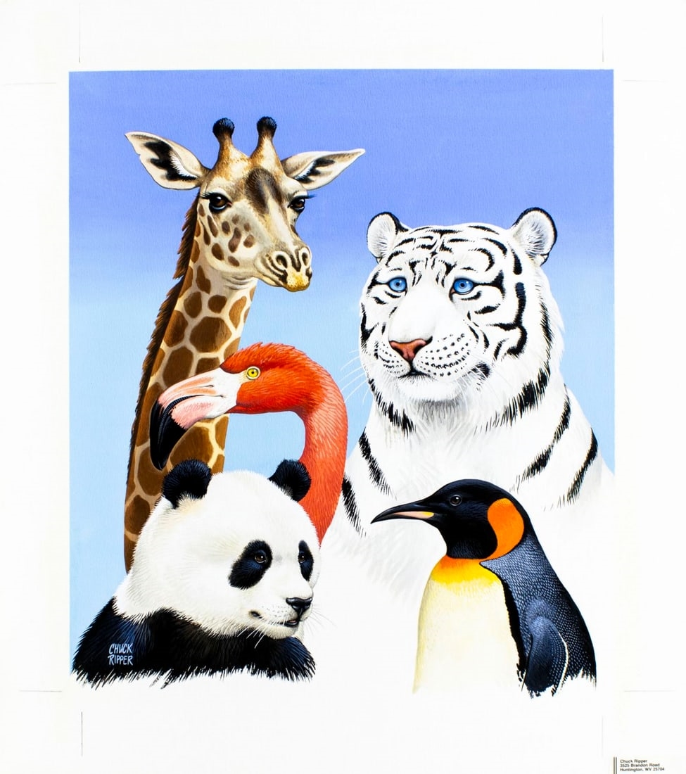 Chuck Ripper | Zoo Animals (1992) | MutualArt