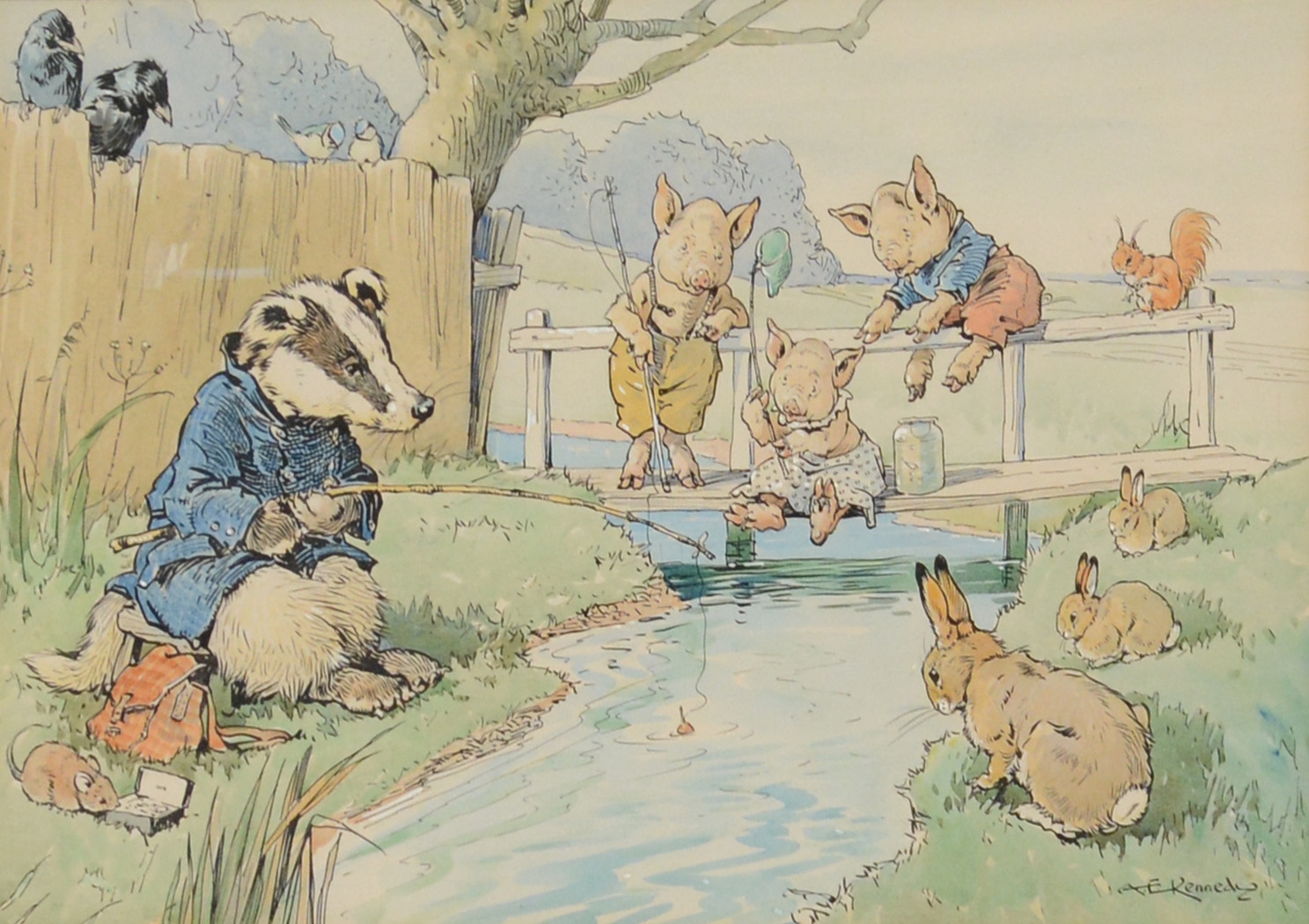 Albert Kennedy | original illustration, probably for The Adventures of ...