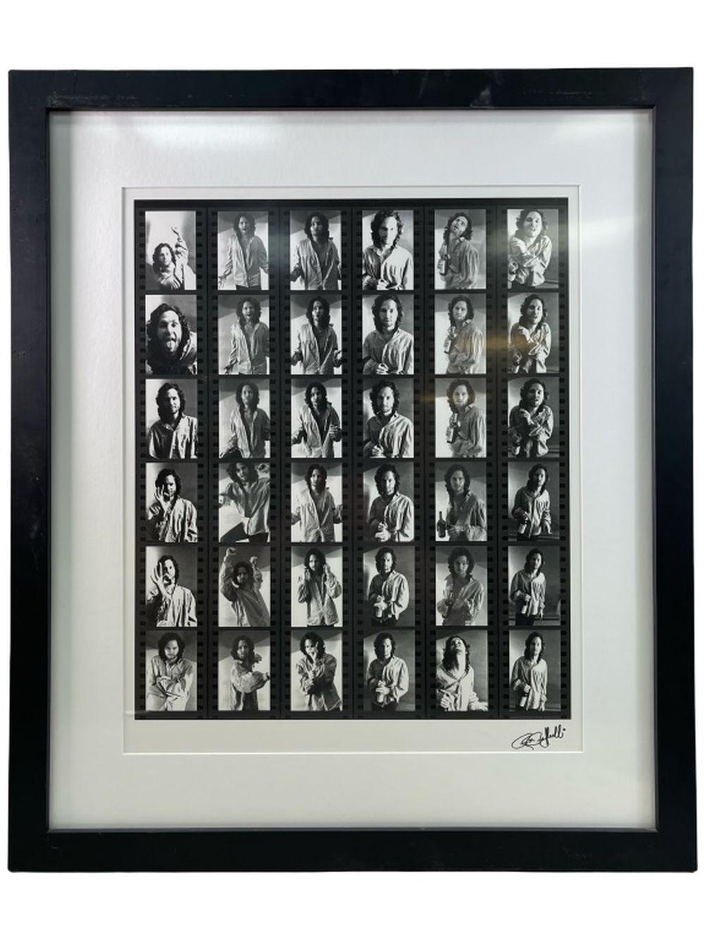 Ron Raffaelli | AUTOGRAPHED PHOTO OF JIM MORRISON (1969) | MutualArt