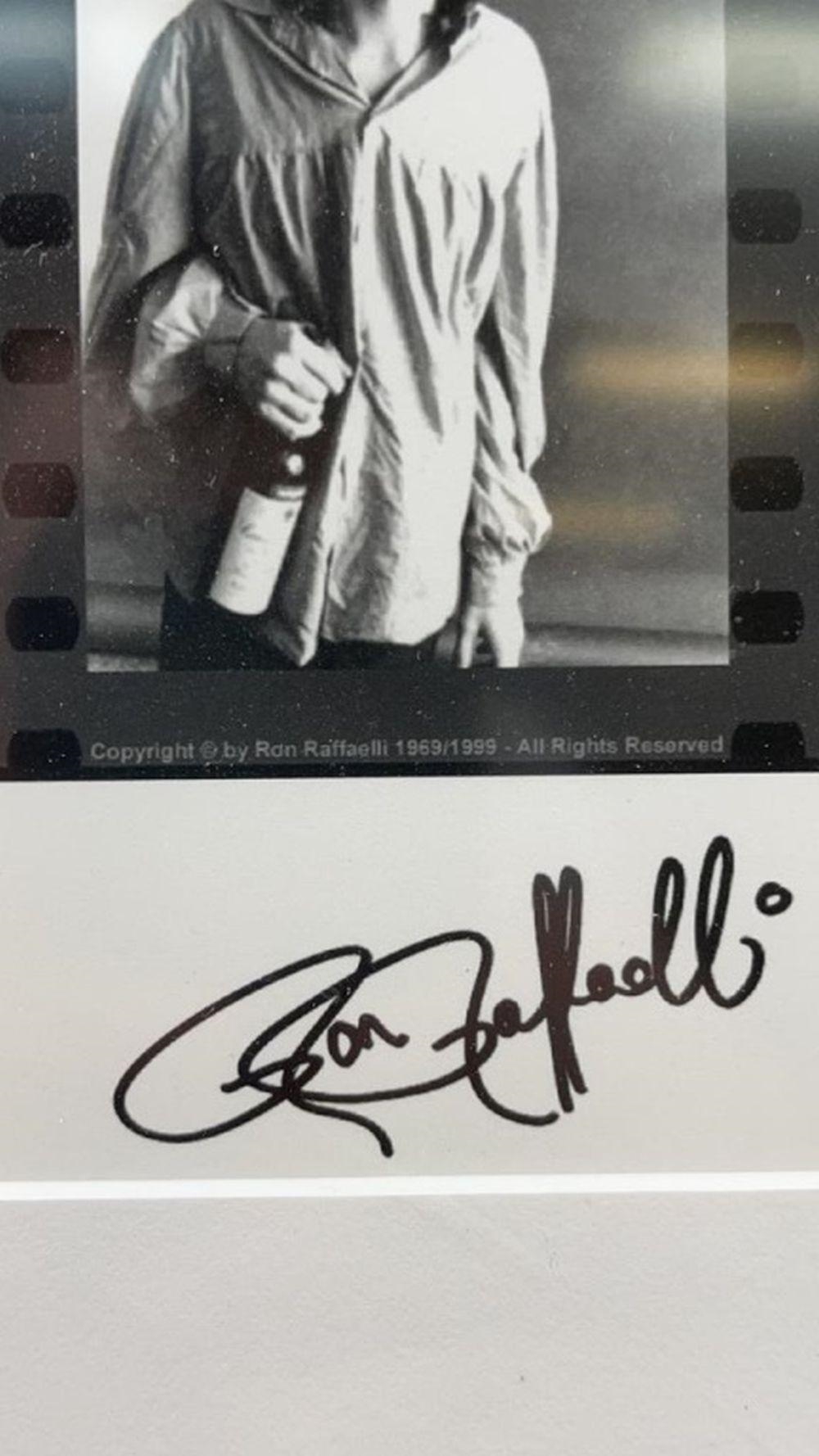 Ron Raffaelli | AUTOGRAPHED PHOTO OF JIM MORRISON (1969) | MutualArt