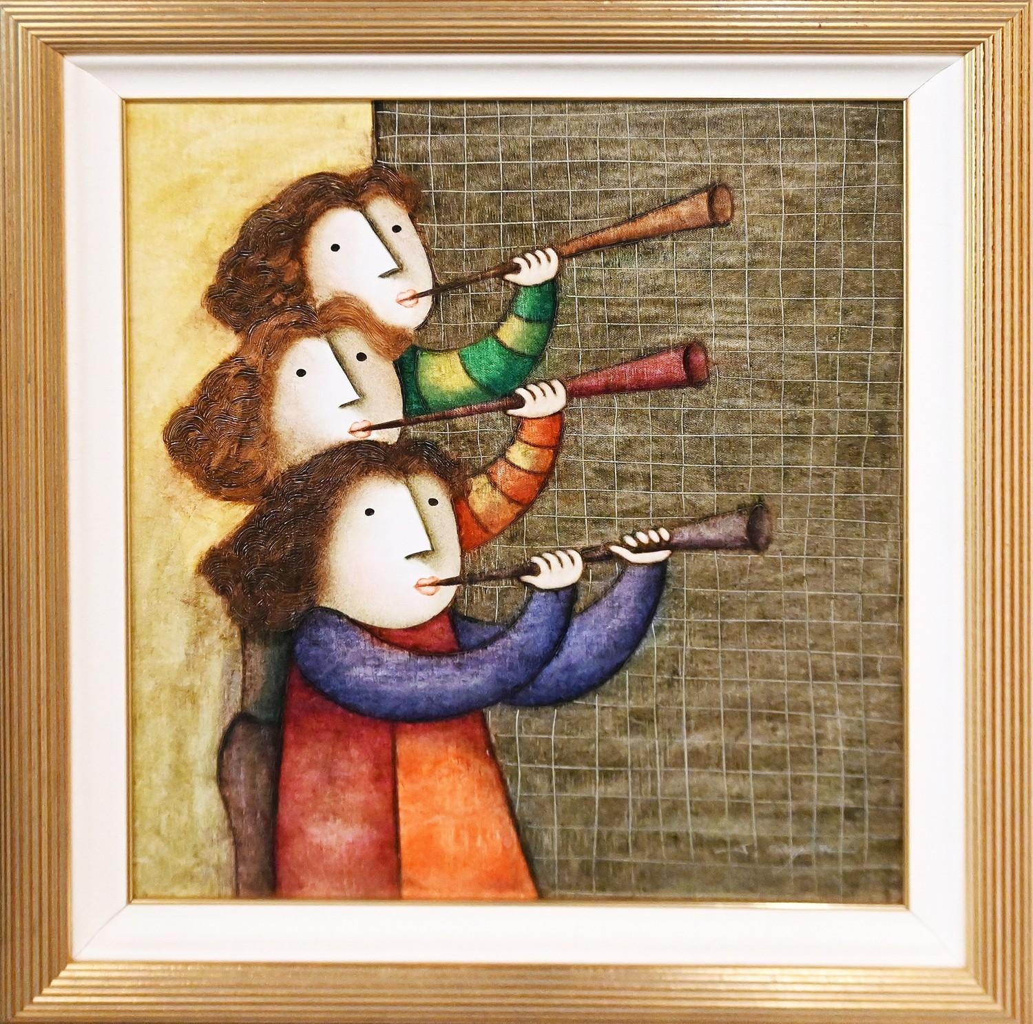 Joyce Roybal | THE THREE TRUMPETERS | MutualArt