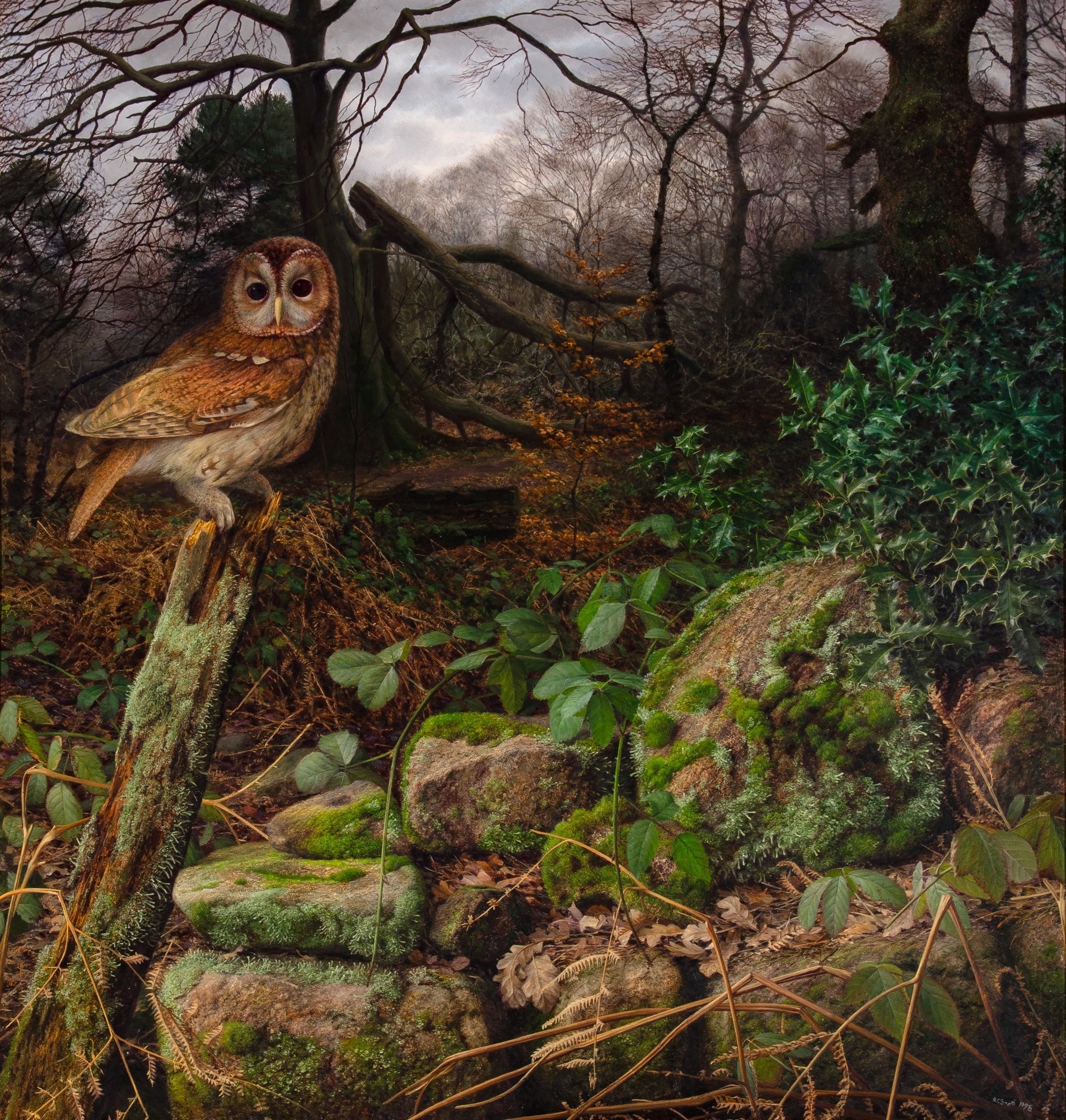 Raymond Booth | The Wild Wood - A Winter Evening (1996) | MutualArt