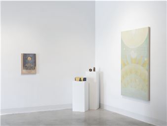 Installation view of François-Xavier Lalanne exhibition at Gavlak Gallery, West Palm Beach.