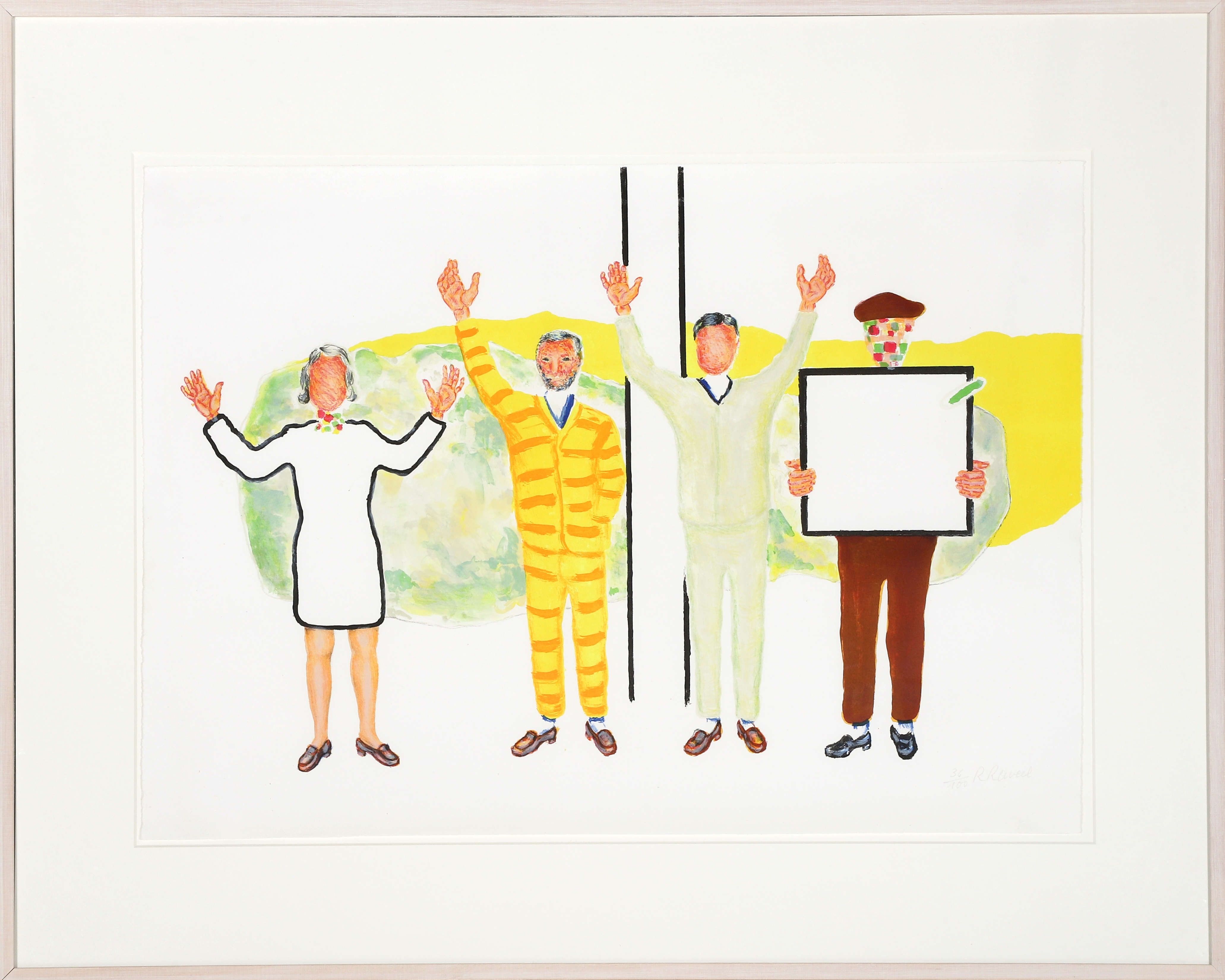 Roger Raveel | The call for solidarity | MutualArt
