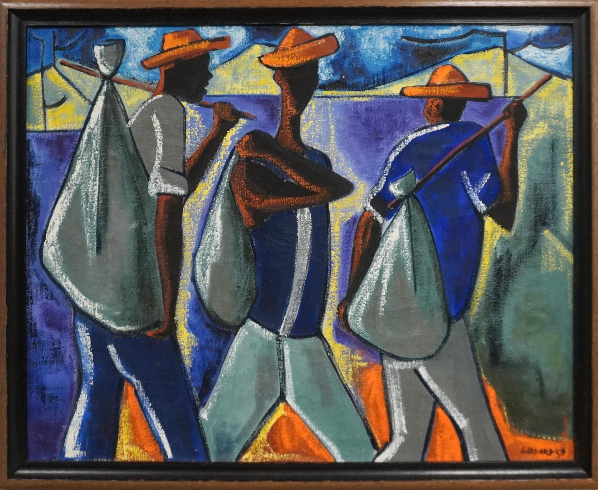 Luckner Lazard | Three Figures (1959) | MutualArt