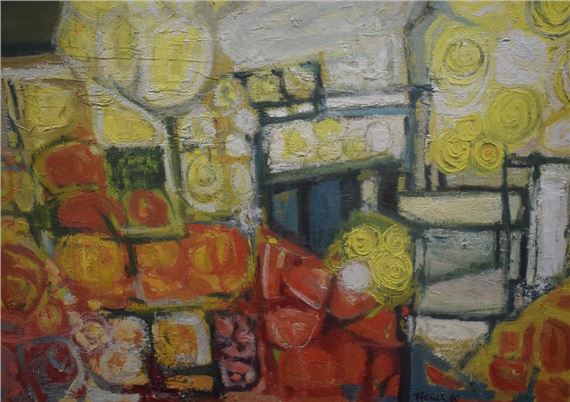 Flower and Fruit Stall (II - Gerald French