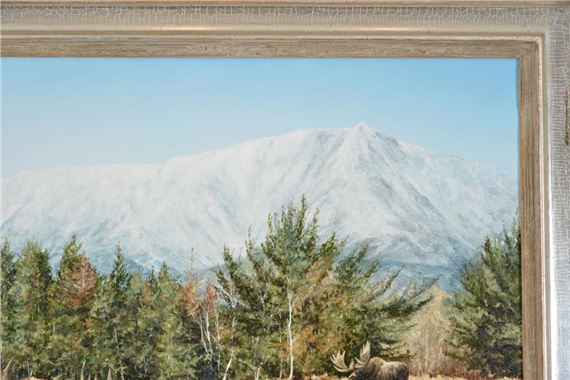 Adriano Manocchia | Mt. Katahdin - Moose (1989) | MutualArt