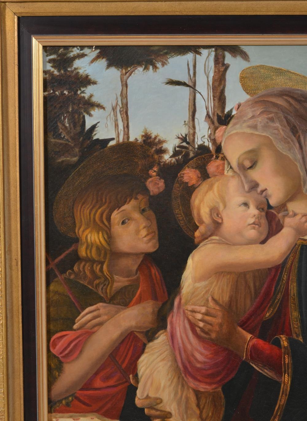 Sandro Botticelli | Madonna and Child with John the Baptist (19th ...