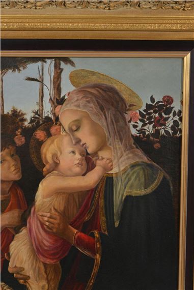 Sandro Botticelli | Madonna and Child with John the Baptist (19th ...