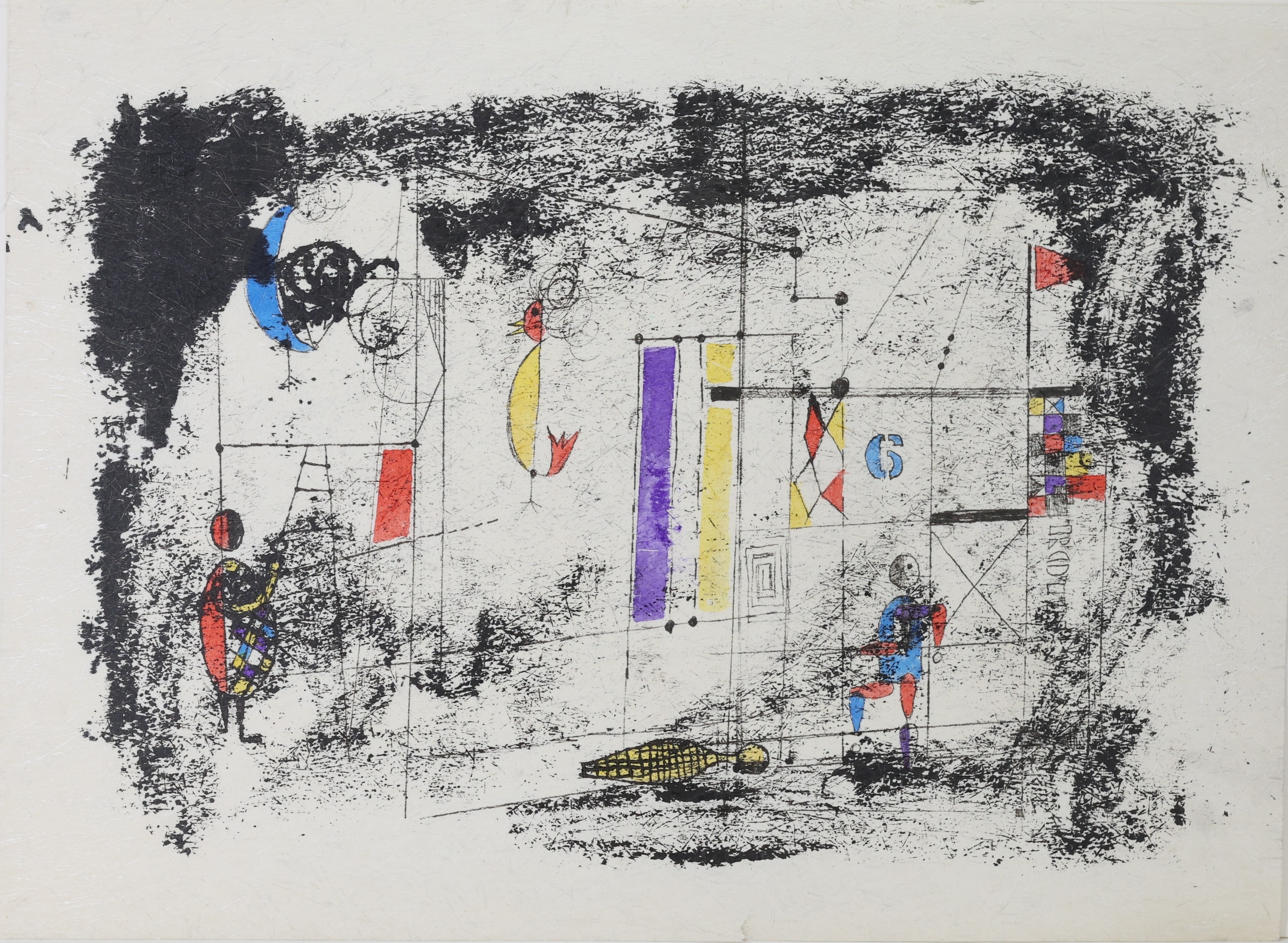 Wolfgang Roth | Circus theme composition | MutualArt