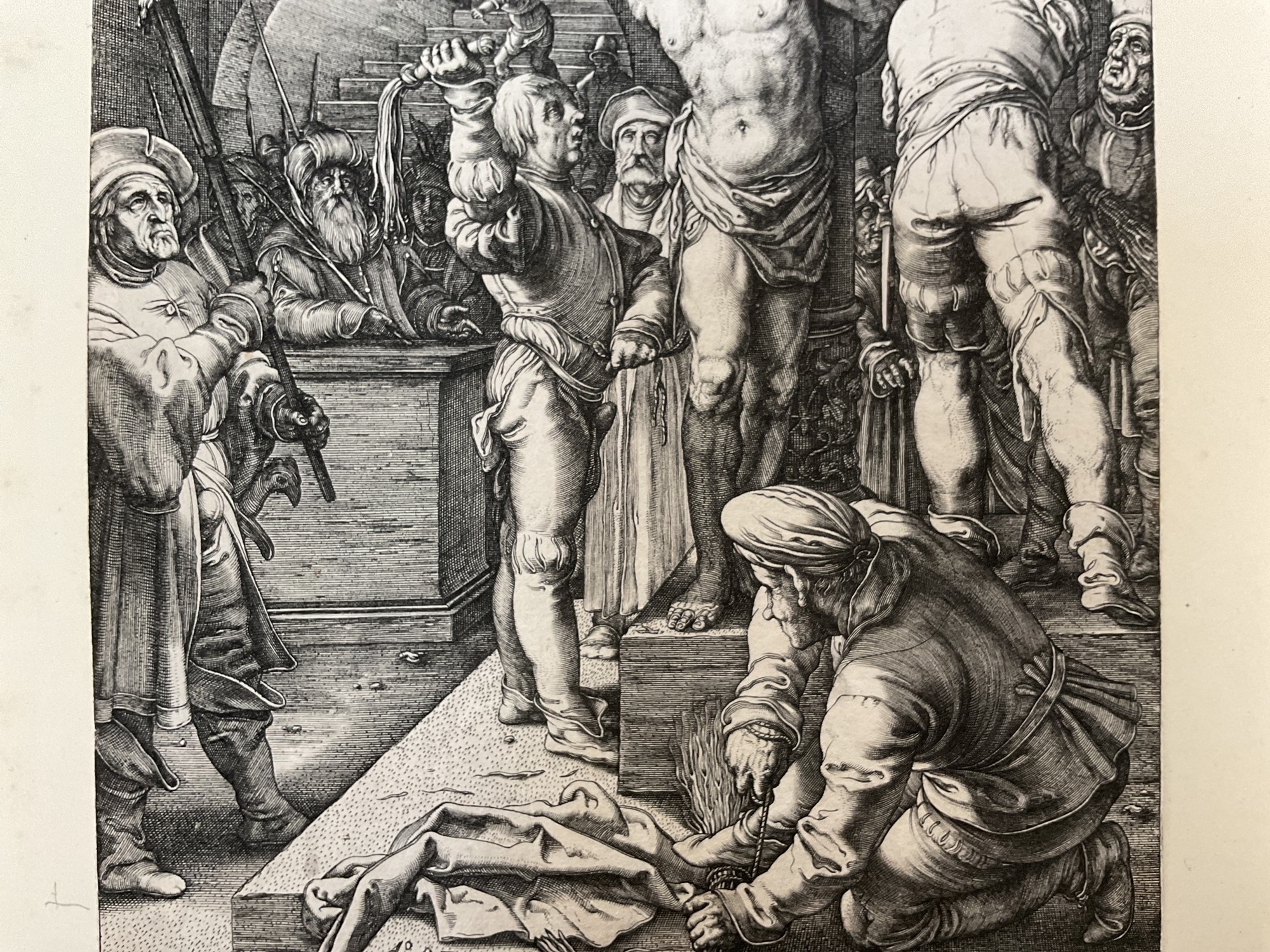 Hendrick Goltzius | The Flagellation of Christ (1597) | MutualArt