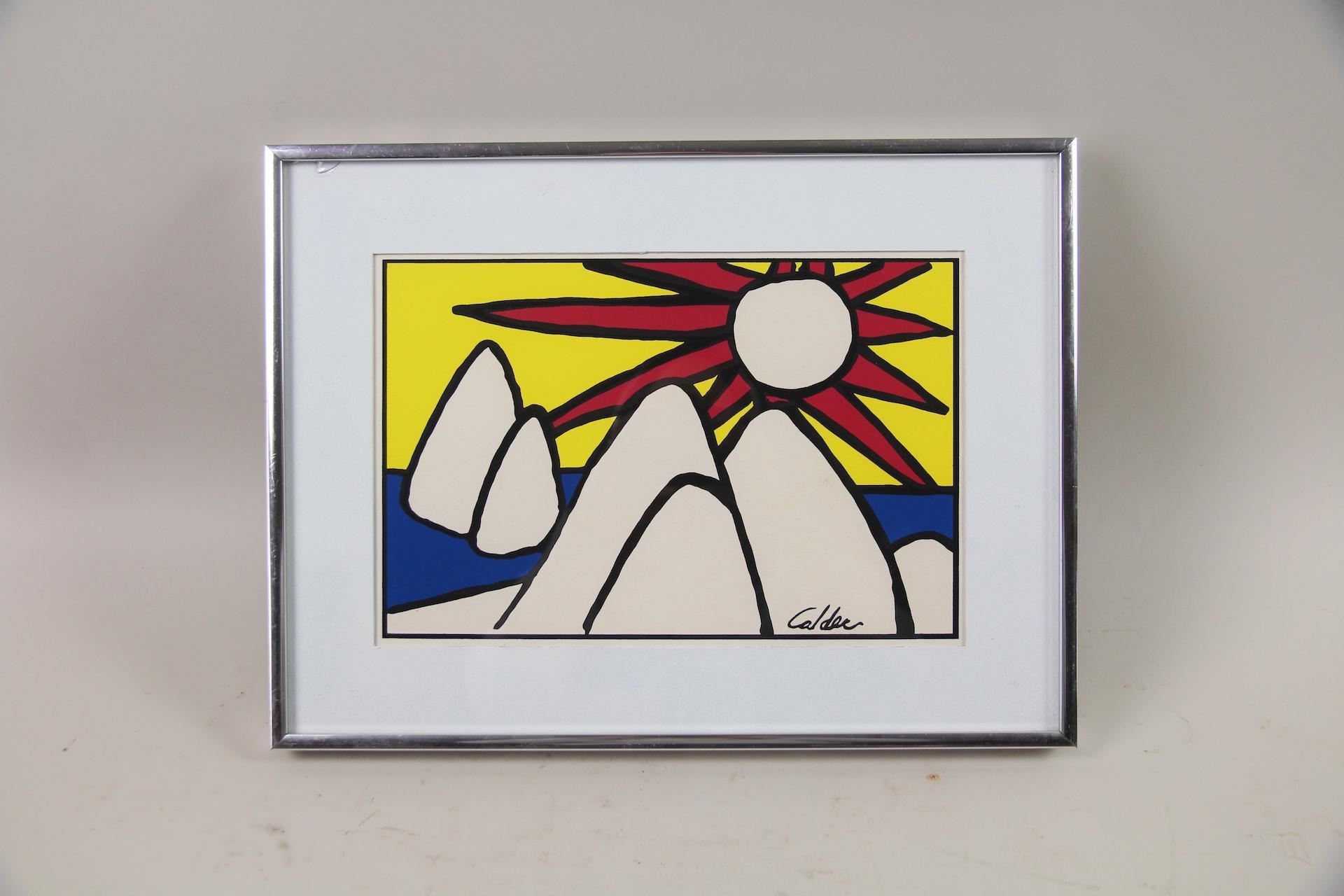 Alexander Calder | Sun & Mountains | MutualArt
