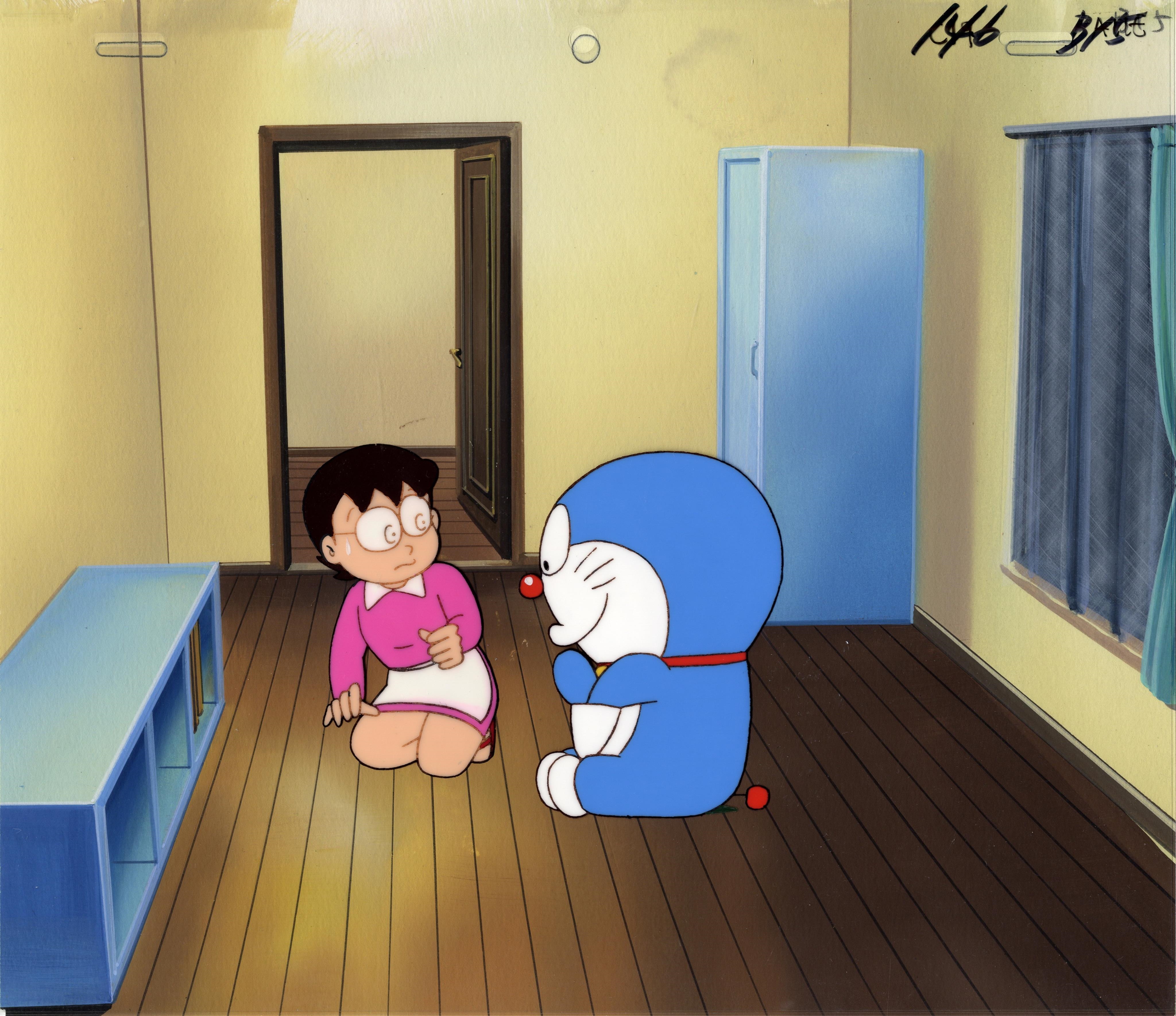 Fujiko F. Fujio | ROBOT CAT DORAEMON AND SHIZUKA MINAMOTO ANIMATION CEL ...
