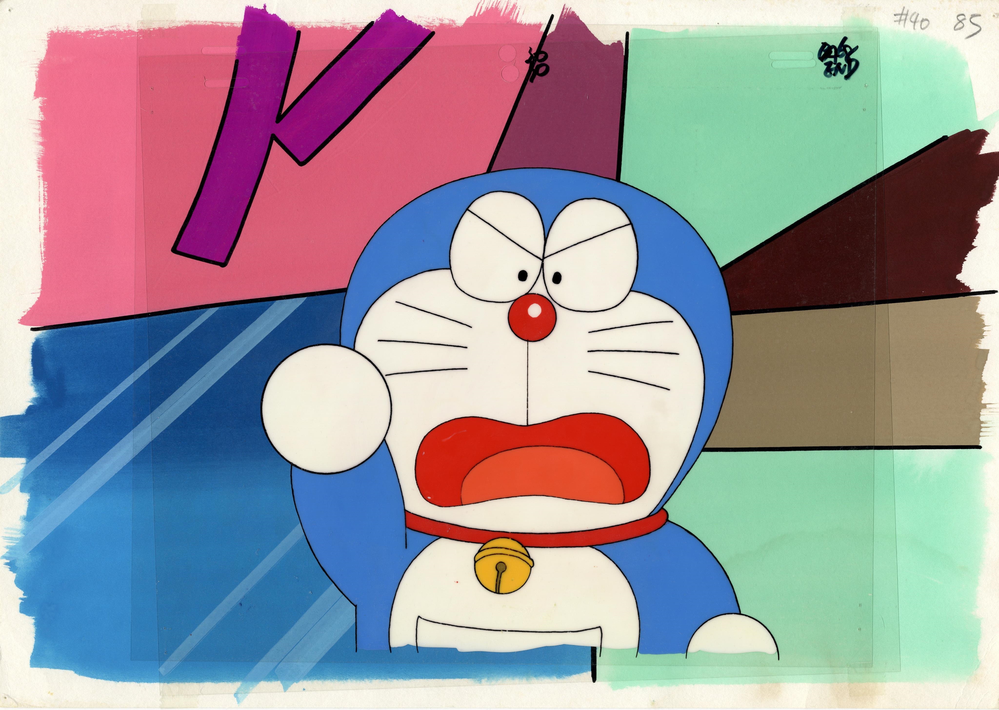 Fujiko F. Fujio | ROBOT CAT DORAEMON ANIMATION CEL (1979 - 1983 ...