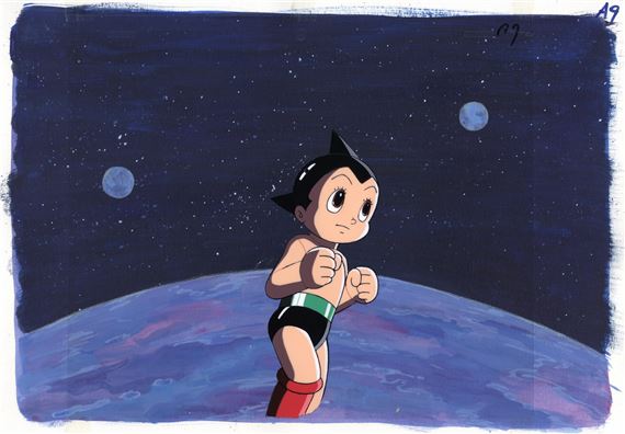 Osamu Tezuka | ASTRO BOY ANIMATION CEL (1963 - 1966) | MutualArt