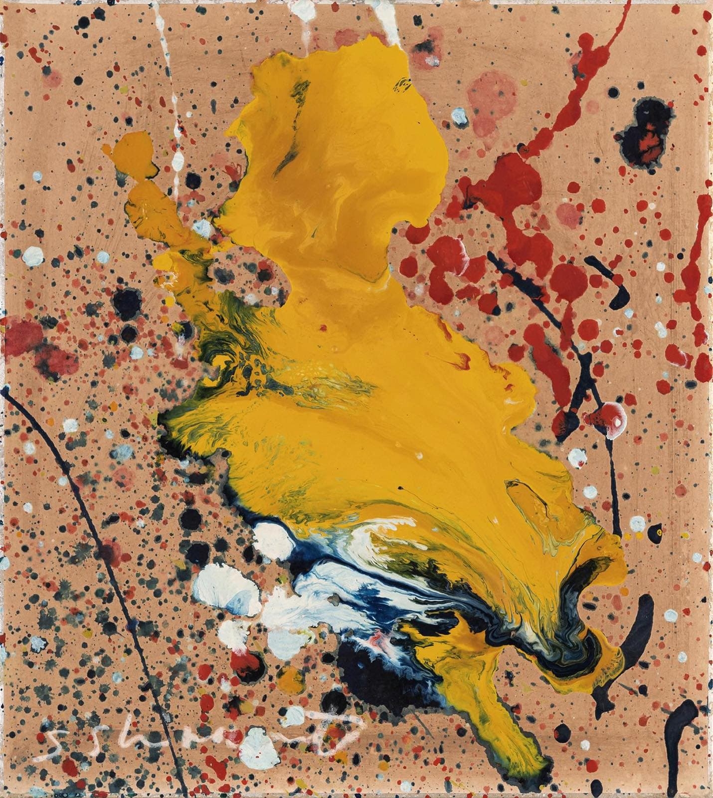 Shozo Shimamoto | Work (1962) | MutualArt