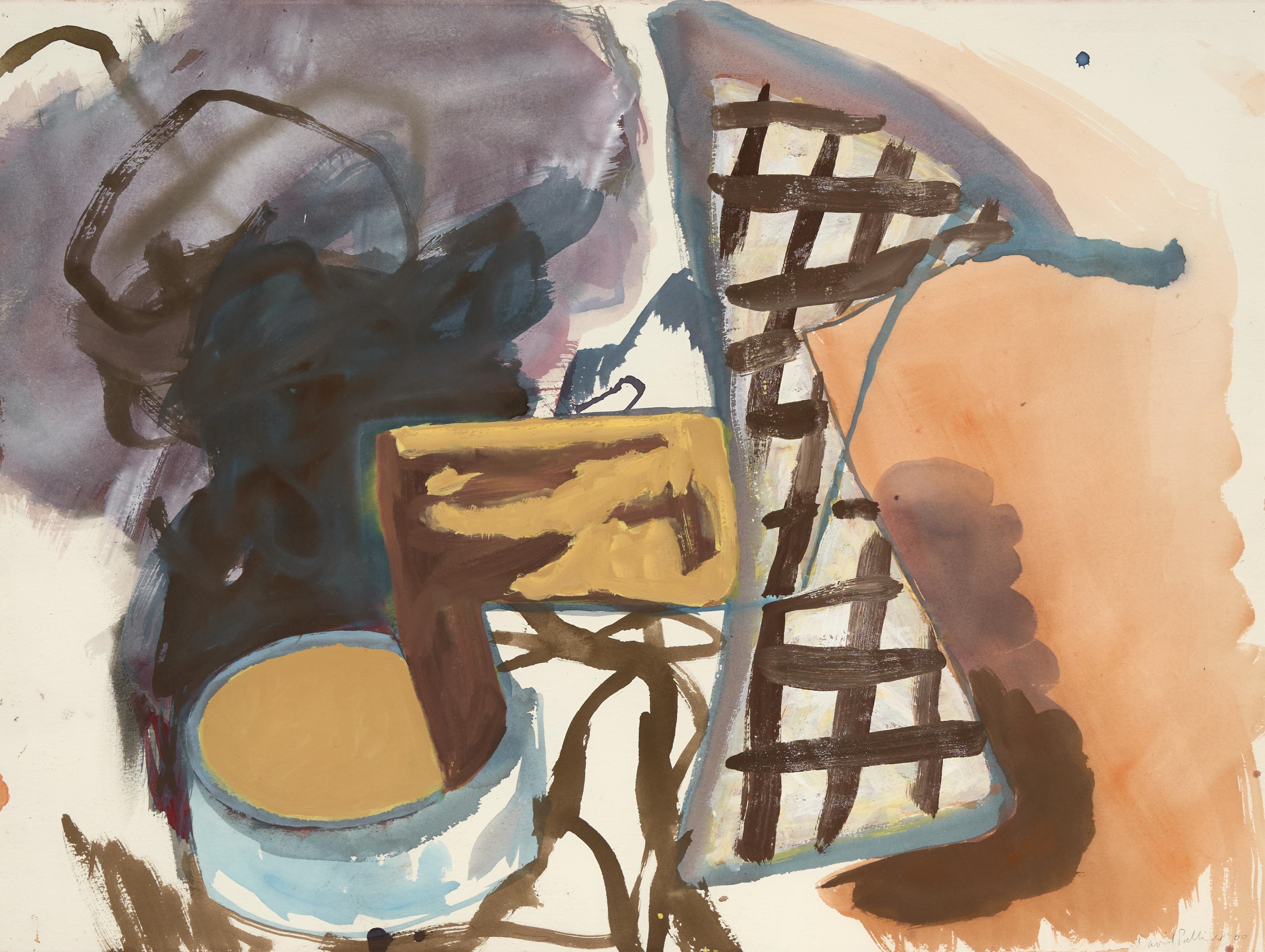 David Palliser | Abstraction with Flag Form (2000) | MutualArt