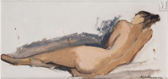 L'odalisque - Georges Eugène Delhomme