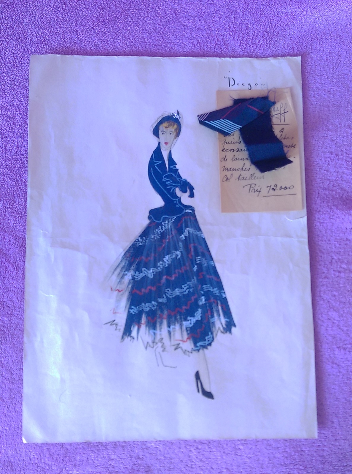 Maggy ROUFF | Drawing Original & Show Of Fashion Of Presigiosa And ...
