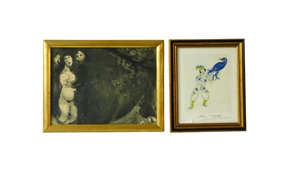 Marc Chagall | The Hunt, The Firebird, The Husband in Penitence (1950 ...
