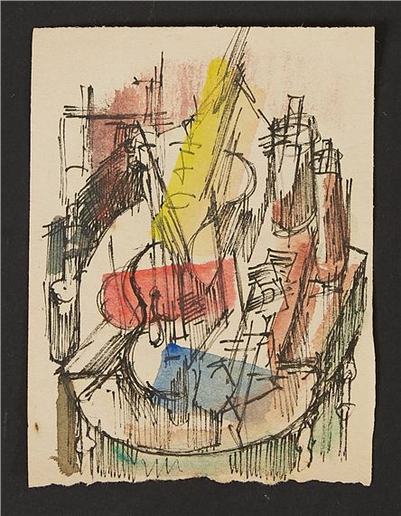 Georges Braque | Nature morte au violon | MutualArt