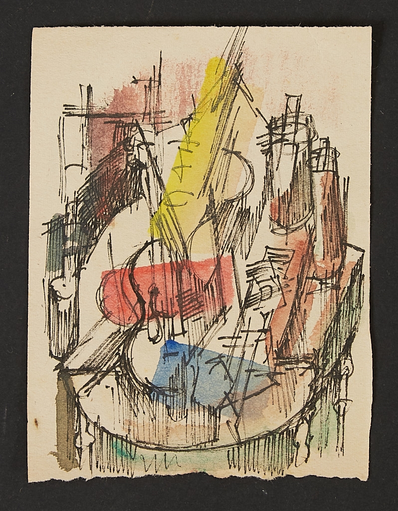 Georges Braque | Nature morte au violon | MutualArt