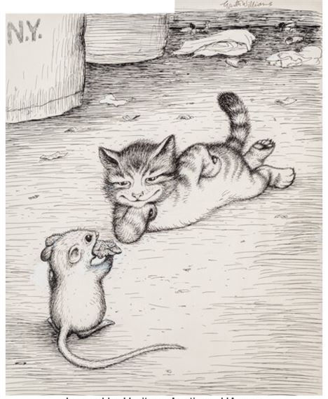 Harry Kitten and Tucker Mouse book cover and interior (pair - Garth Williams