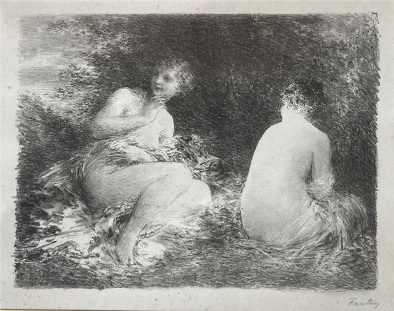 Bathers - Henri Fantin-Latour