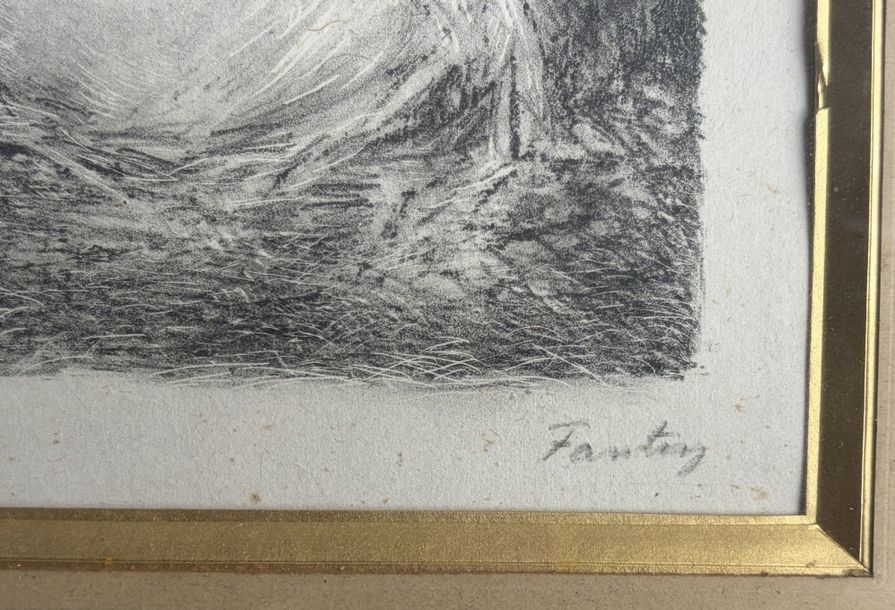 Artwork by Henri Fantin-Latour, Bathers, Made of Lithograph