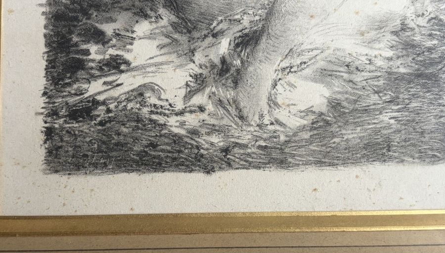 Artwork by Henri Fantin-Latour, Bathers, Made of Lithograph