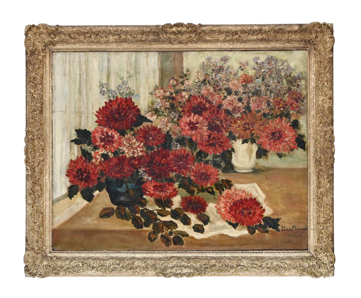 Lena Monici | Still Life of Flowers (1945) | MutualArt