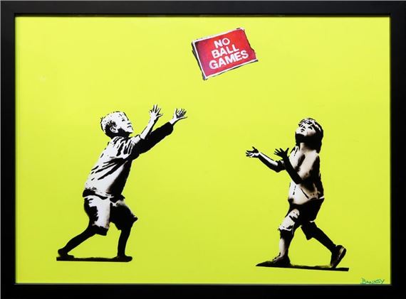 No Ball Games - Banksy