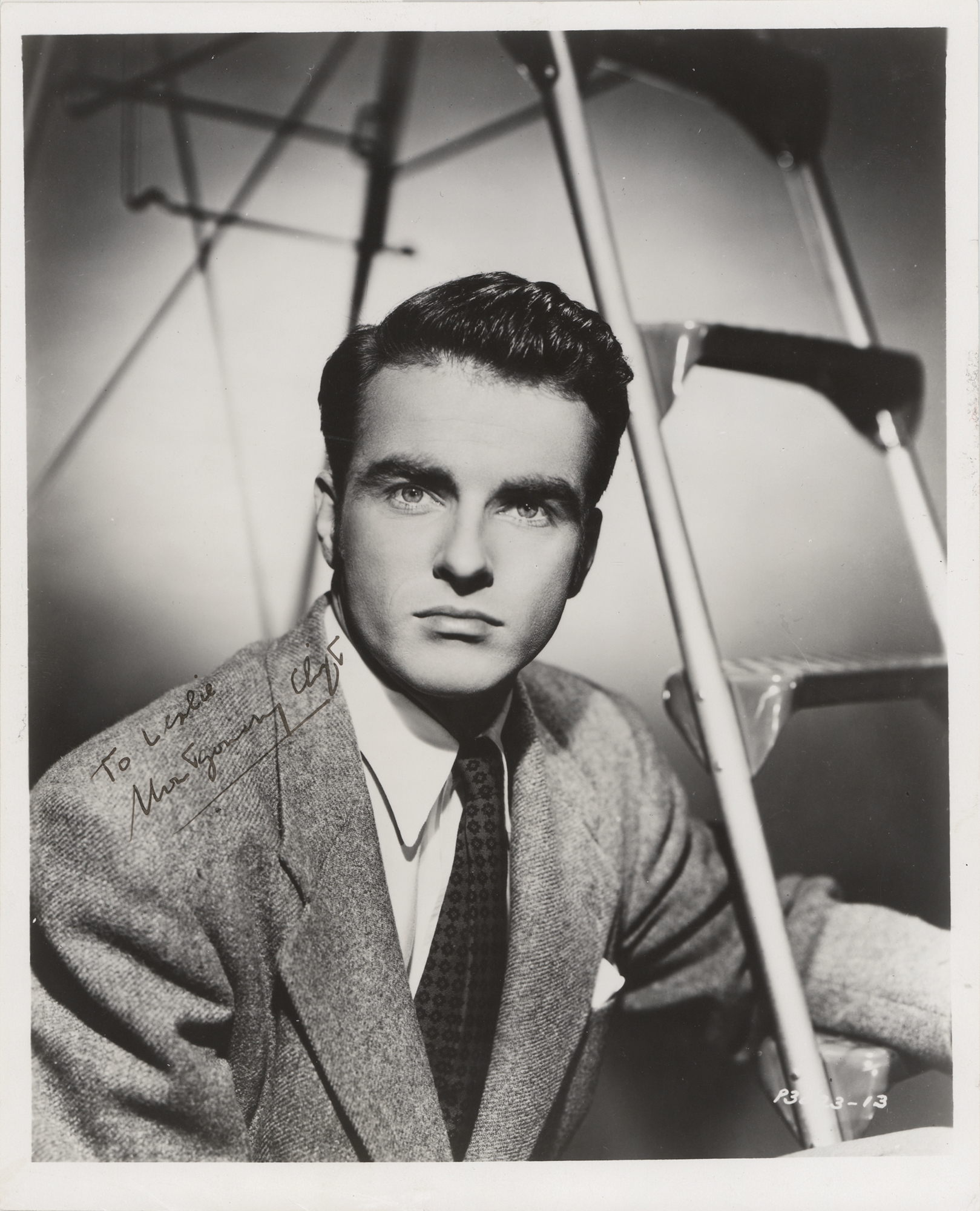 Montgomery Clift | Montgomery Clift Signed Photograph (Circa 1950 ...
