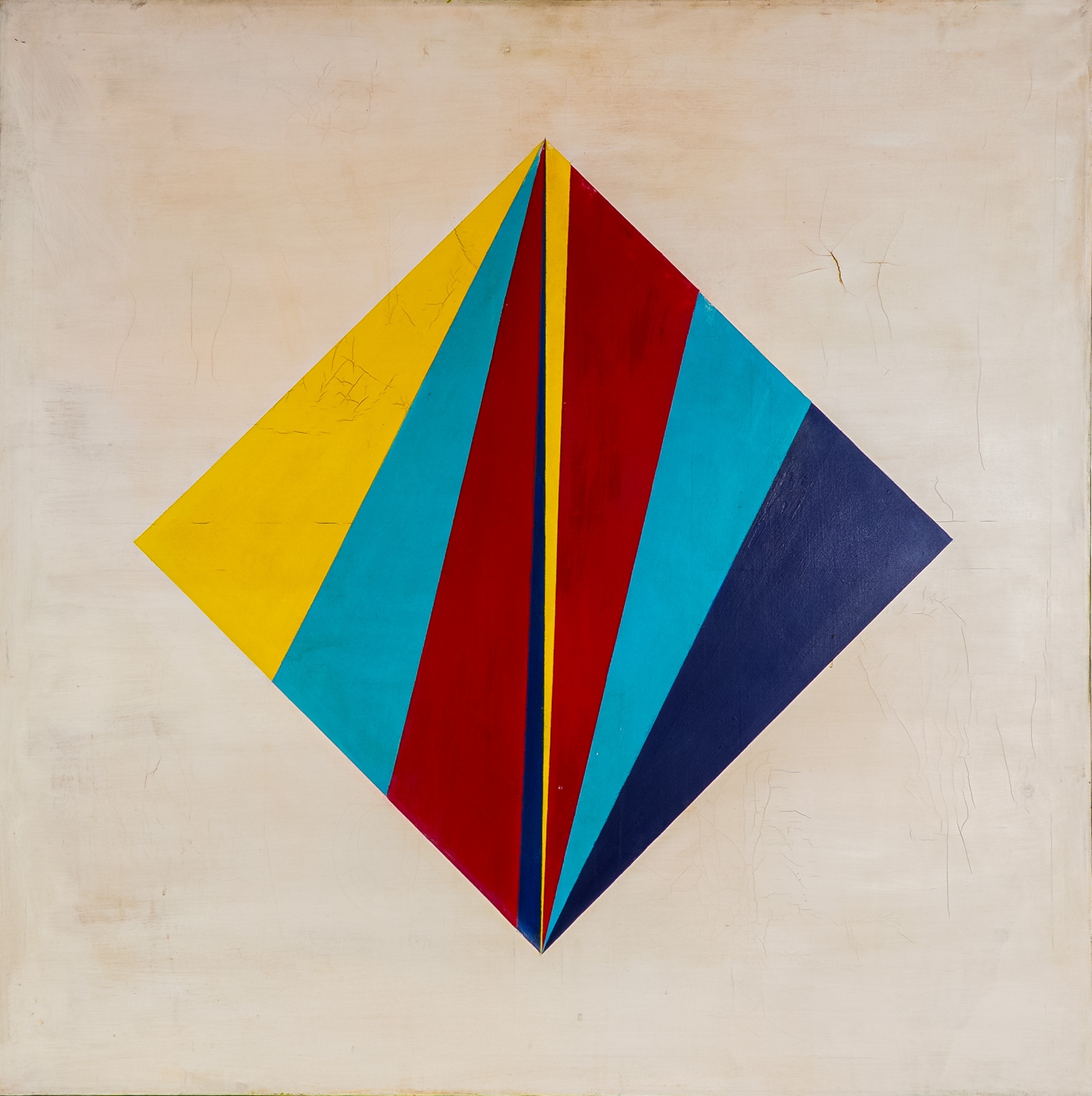 Max Bill | In the Style of Max Bill, Original Oil on Canvas, Geometric ...