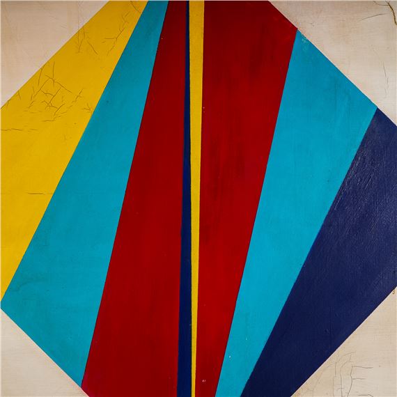 Max Bill | In the Style of Max Bill, Original Oil on Canvas, Geometric ...