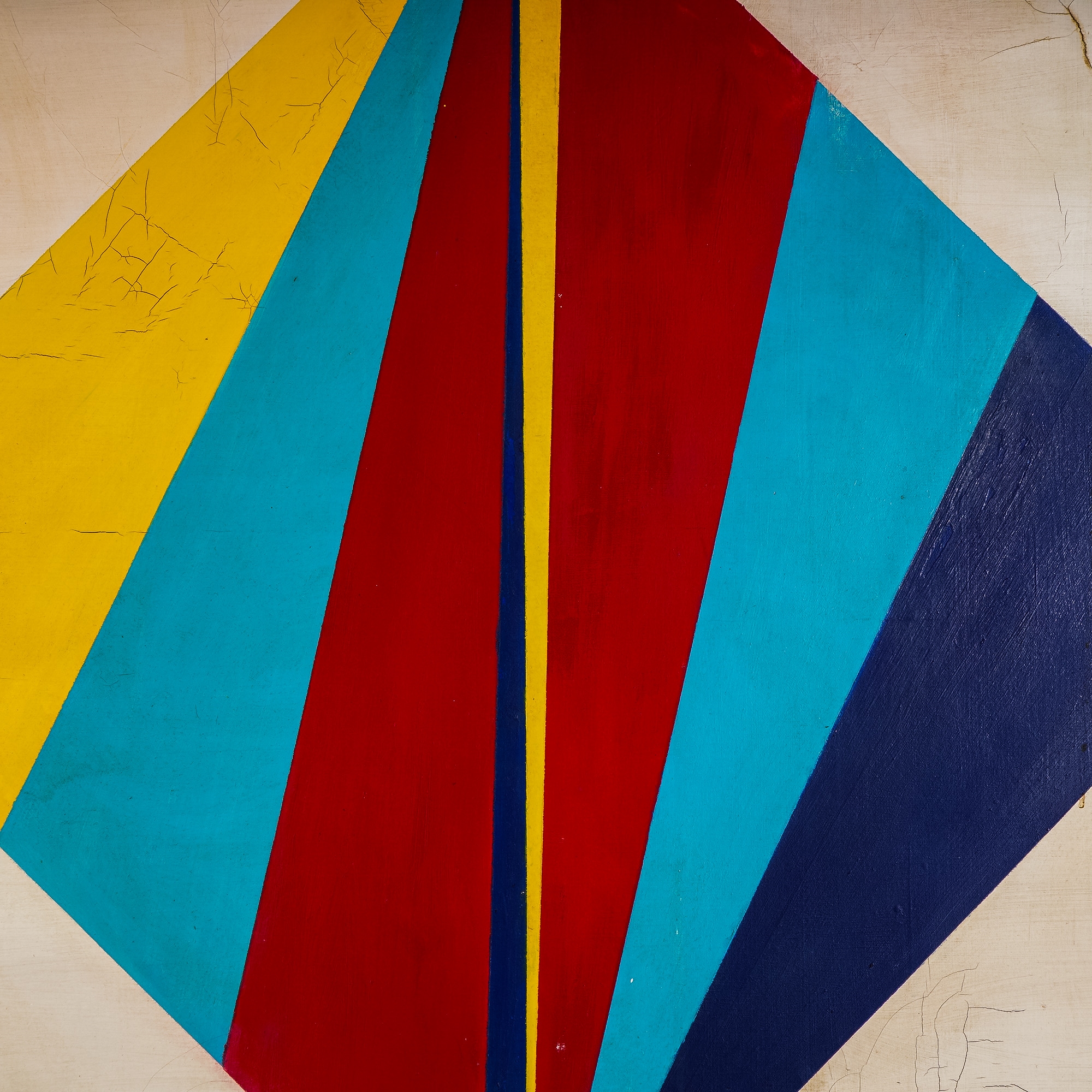 Max Bill | In the Style of Max Bill, Original Oil on Canvas, Geometric ...