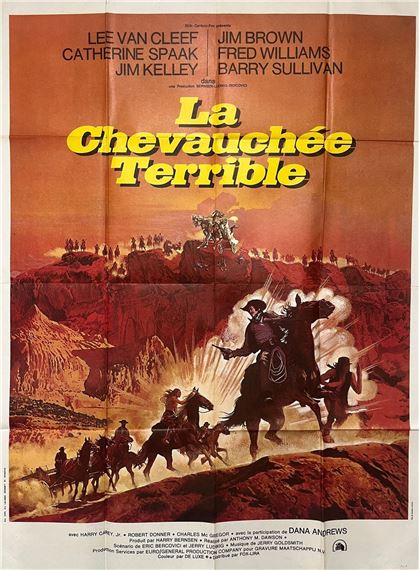 Tom William Chantrell | LA CHEVAUCHEE TERRIBLE / TAKE A HARD RIDE (1975 ...
