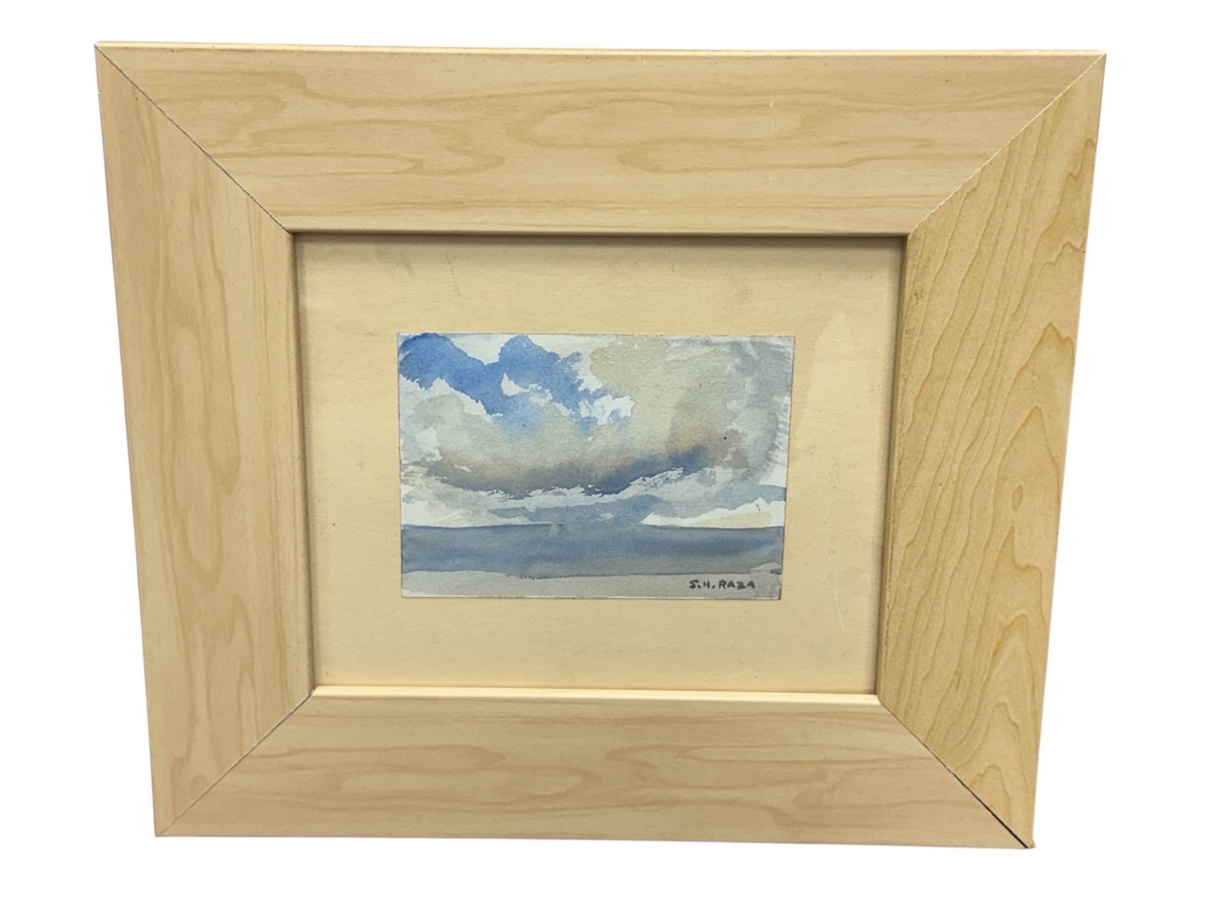 Syed Haider Raza | Seascape in the Style of Sayed Haider Raza | MutualArt
