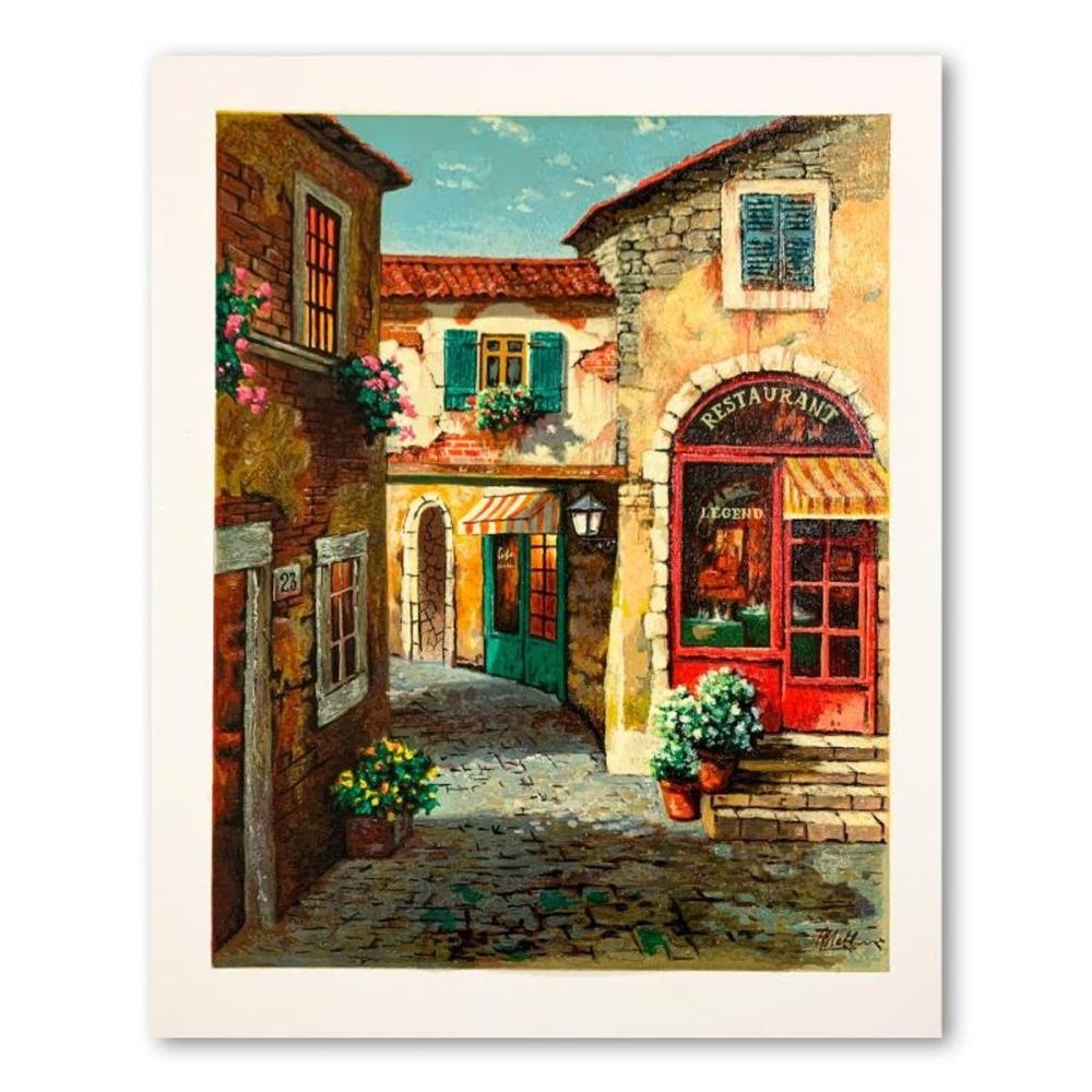 Anatoly Metlan | At the Alley | MutualArt