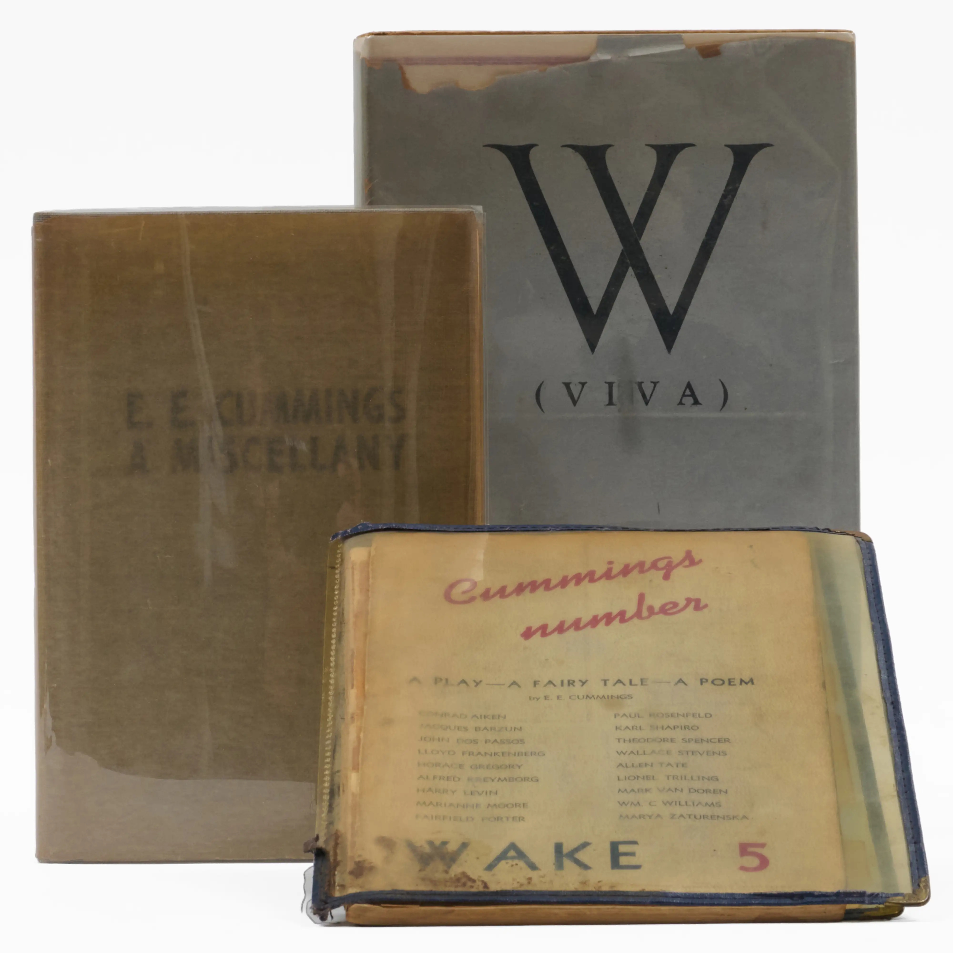 E. E. Cummings | Group of Three Books | MutualArt