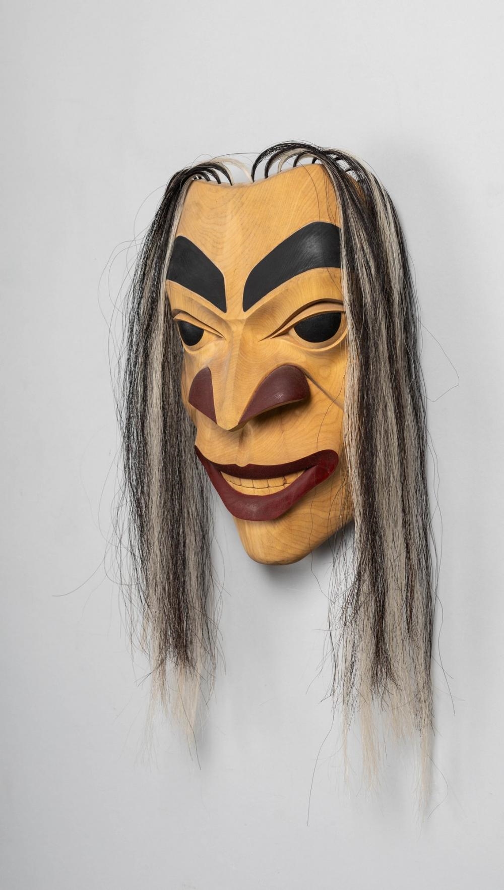 Christina Copper Peters | a carved and polychromed Tlingit Man mask ...