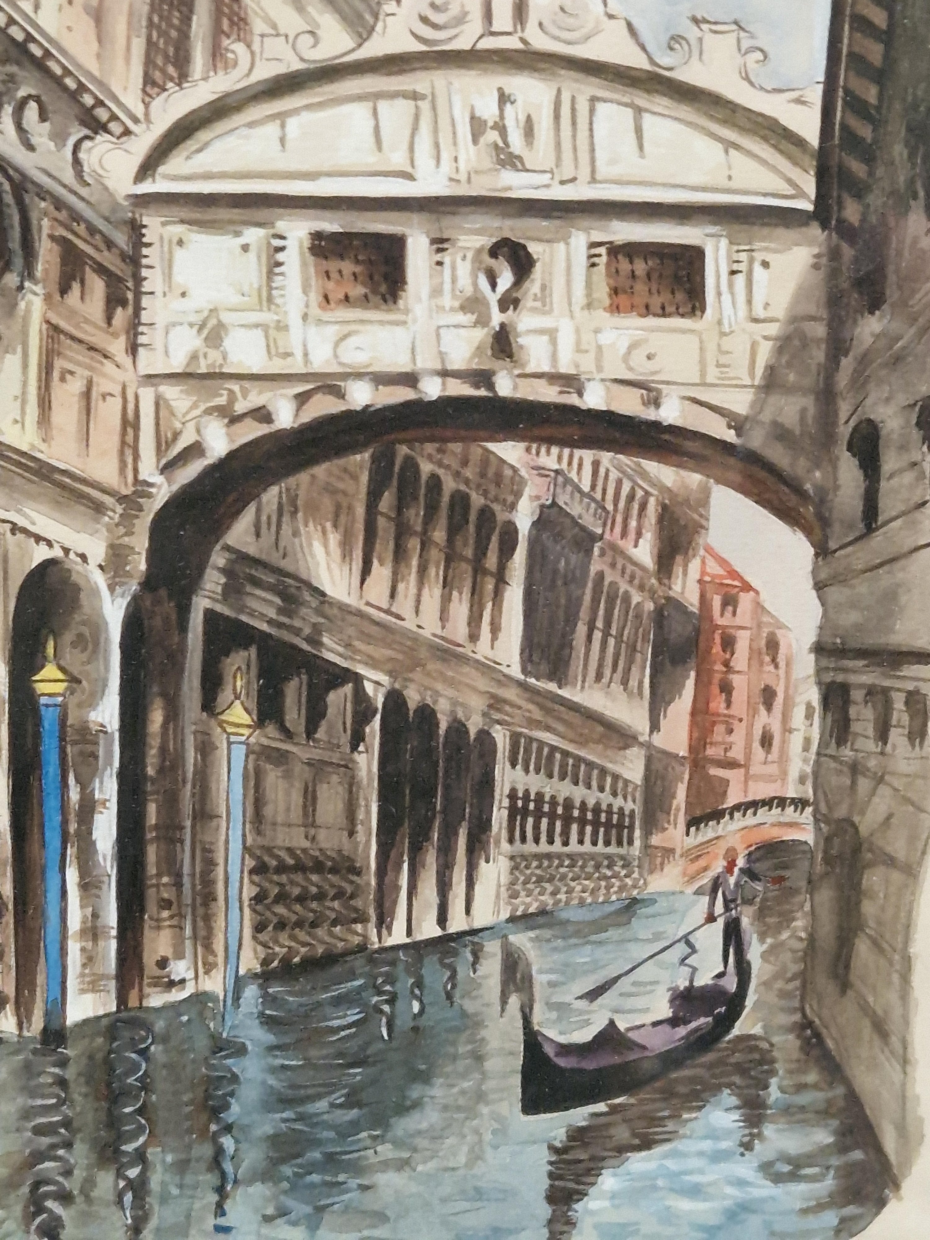 F. Robson | A small 19th century oil on board, a small watercolour by F ...