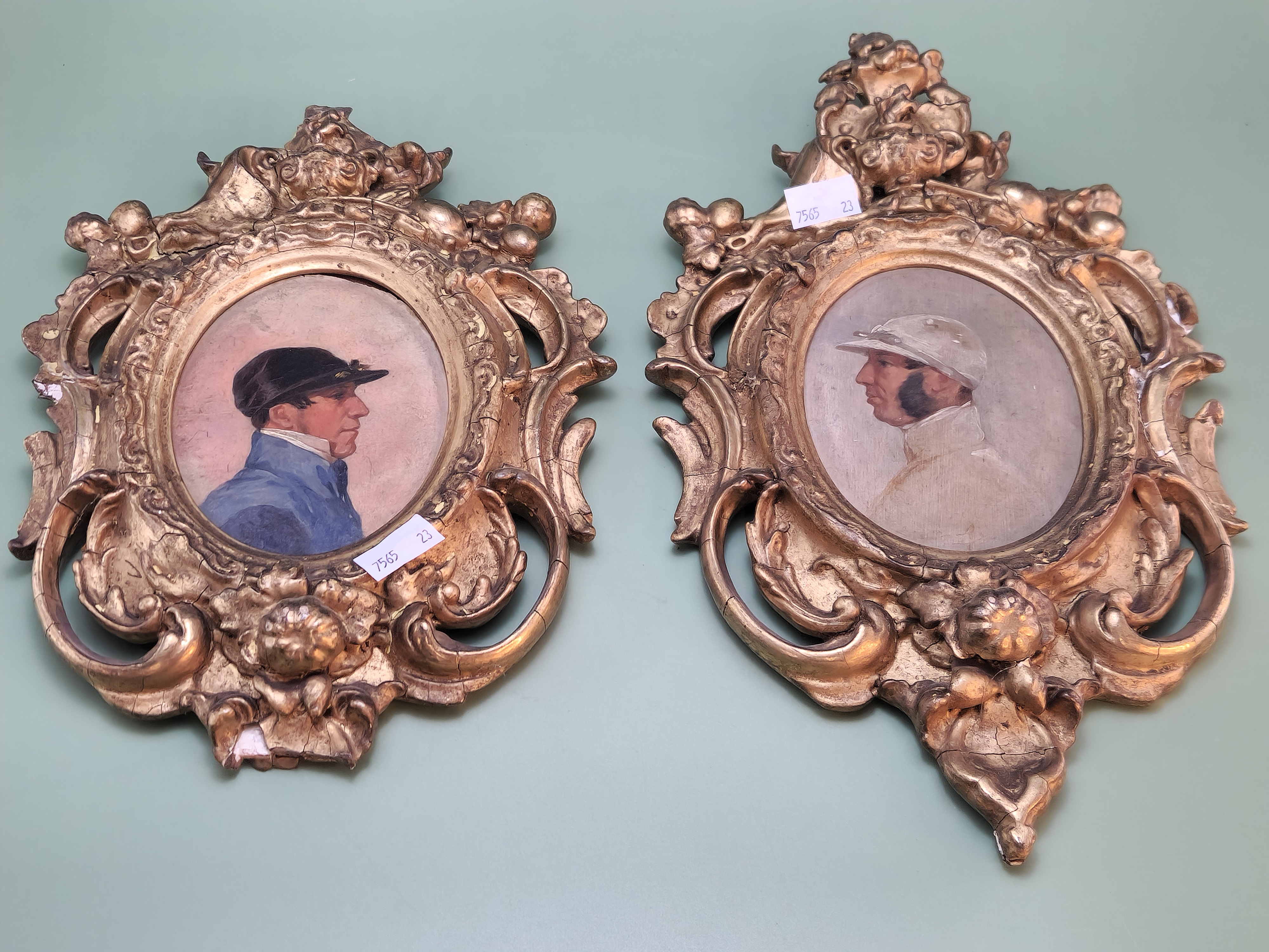 English School, 18th Century | head and shoulder portraits of the ...
