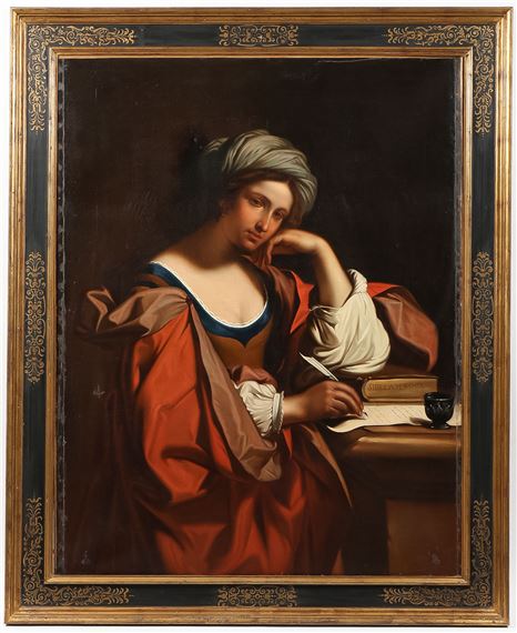 Portrait of Persian Sybil - Il Guercino