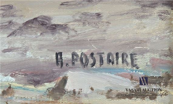 André Postaire | Port at low tide | MutualArt