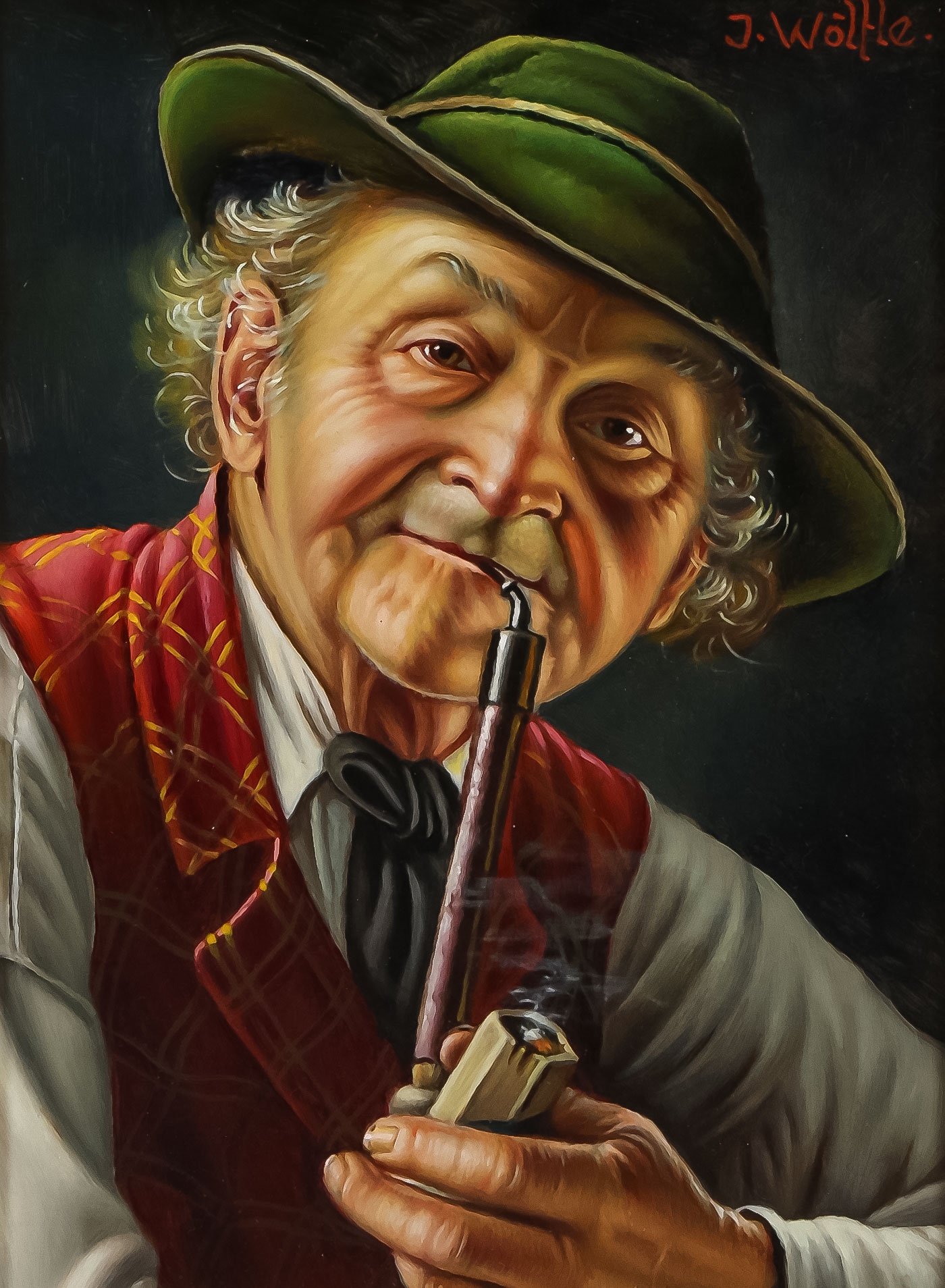 Inge Wolfle | Four Tyrolean Portraits | MutualArt
