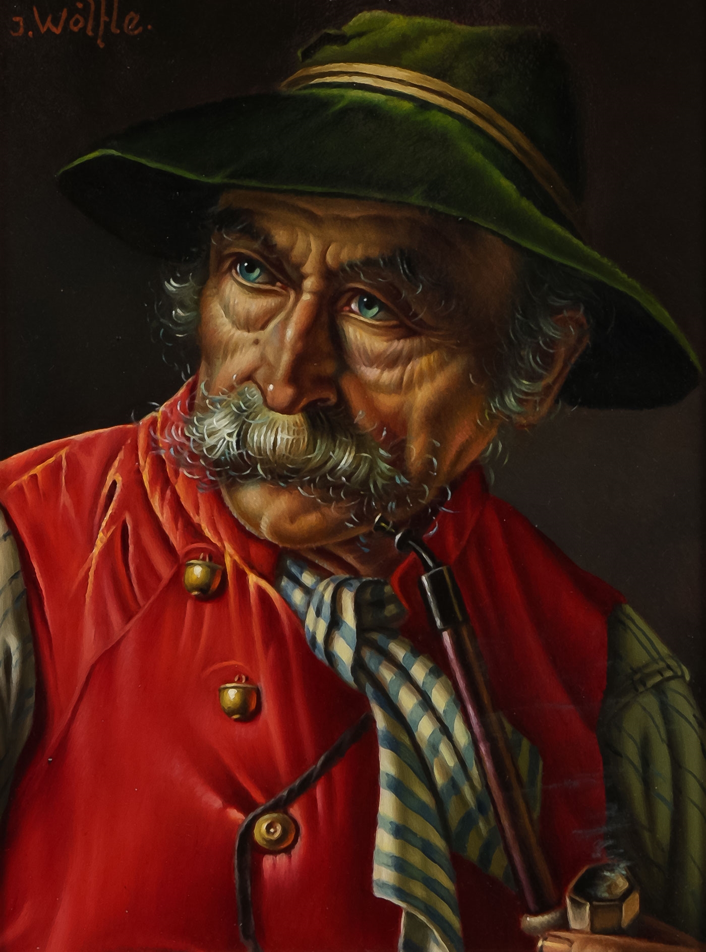 Inge Wolfle | Four Tyrolean Portraits | MutualArt