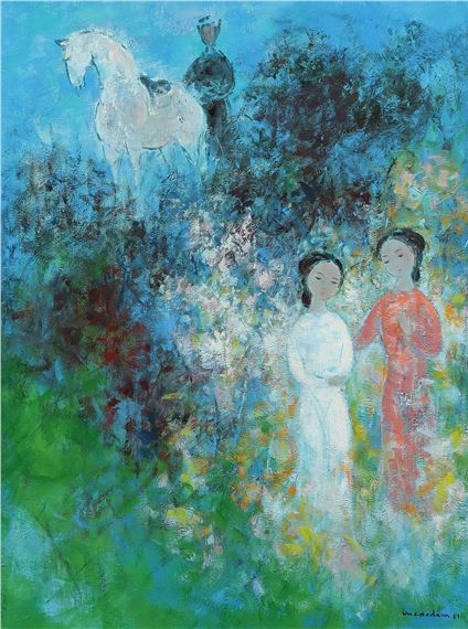 Three Ladies and a Horse - Vu-Cao Dam