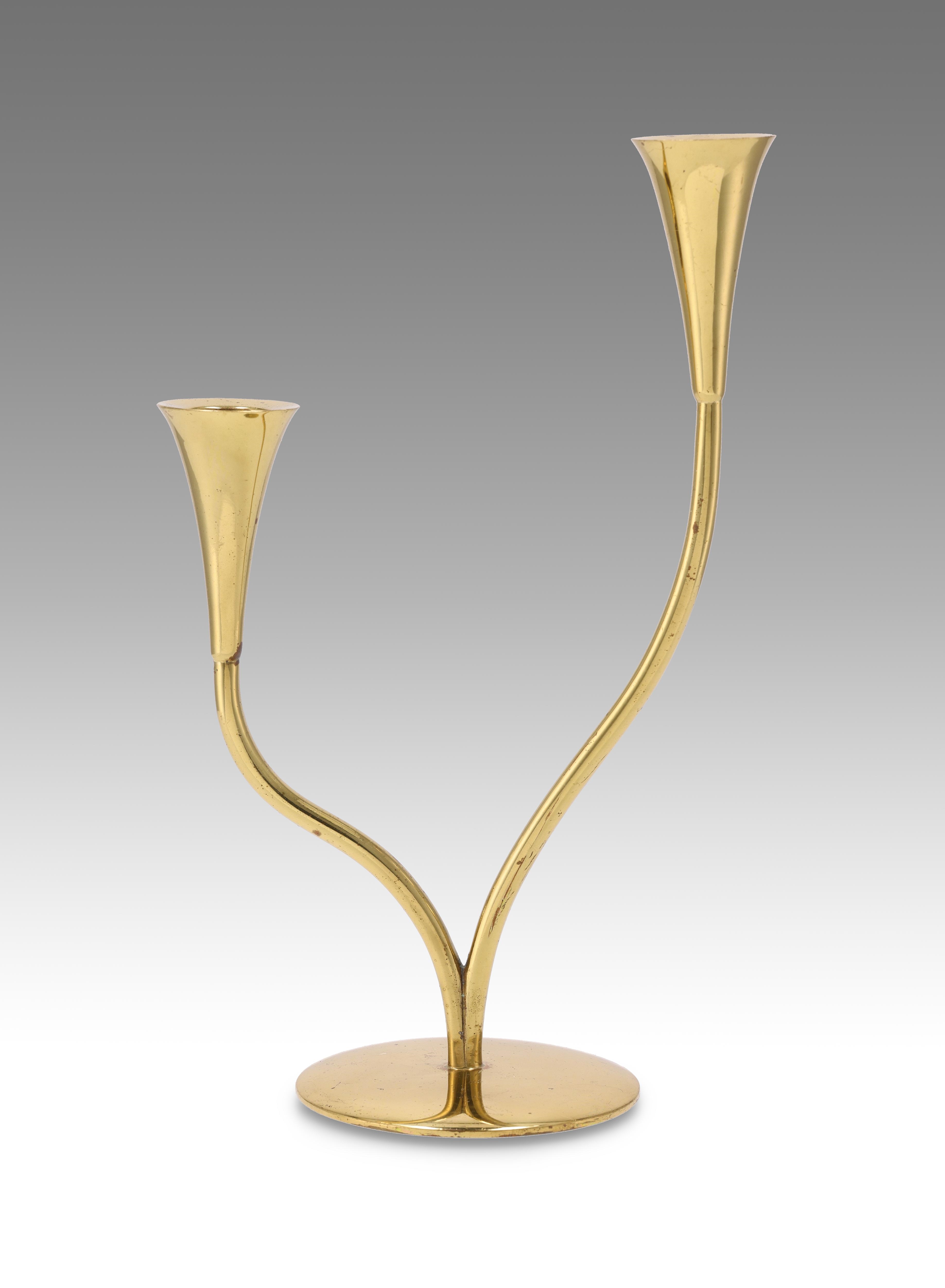 Richard Rohac | A two-light candelabrum (1950) | MutualArt